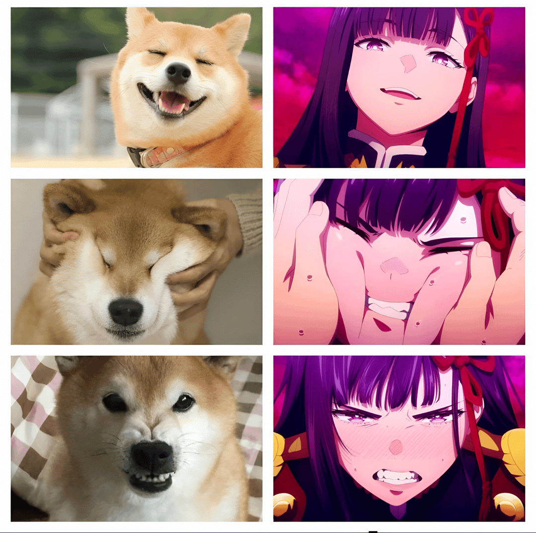 meme anime tentang pencinta anjing