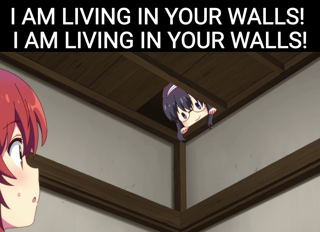 meme anime tentang plafon