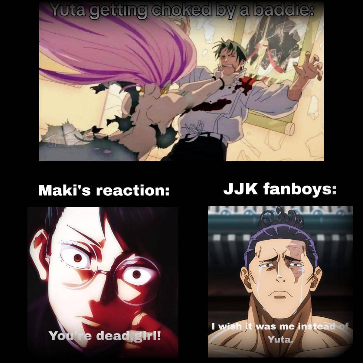 meme anime tentang cemburu