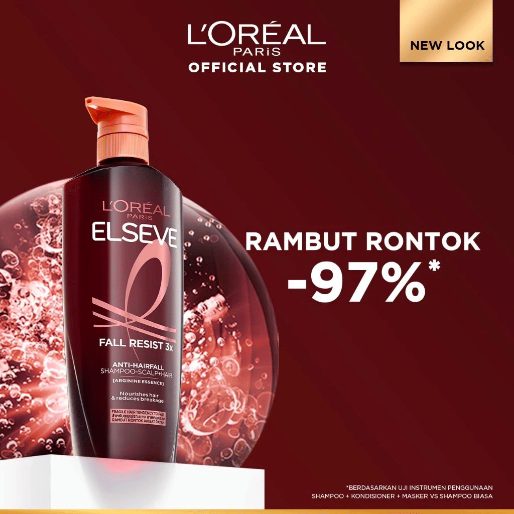 L’Oreal Fall Resist 3X Anti-Hair Fall Shampoo