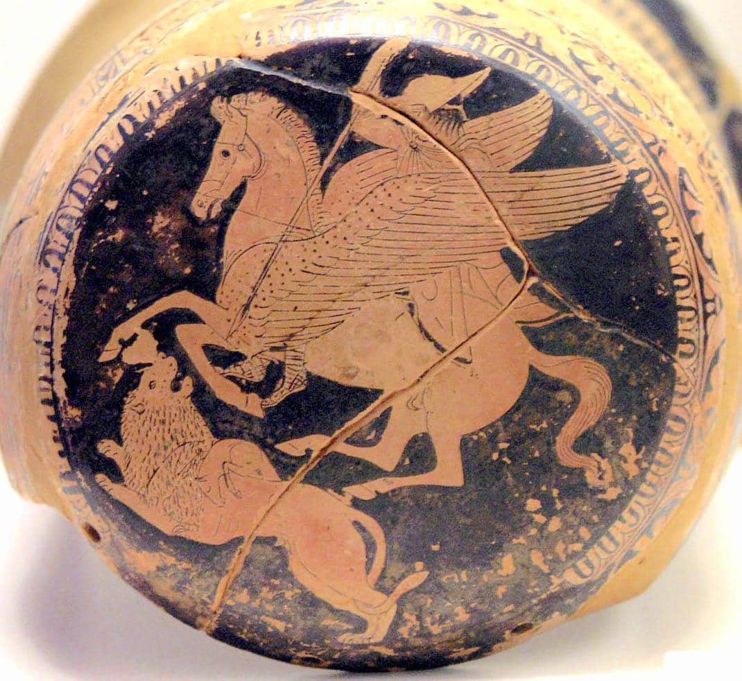 Bellerophon melawan Chimera