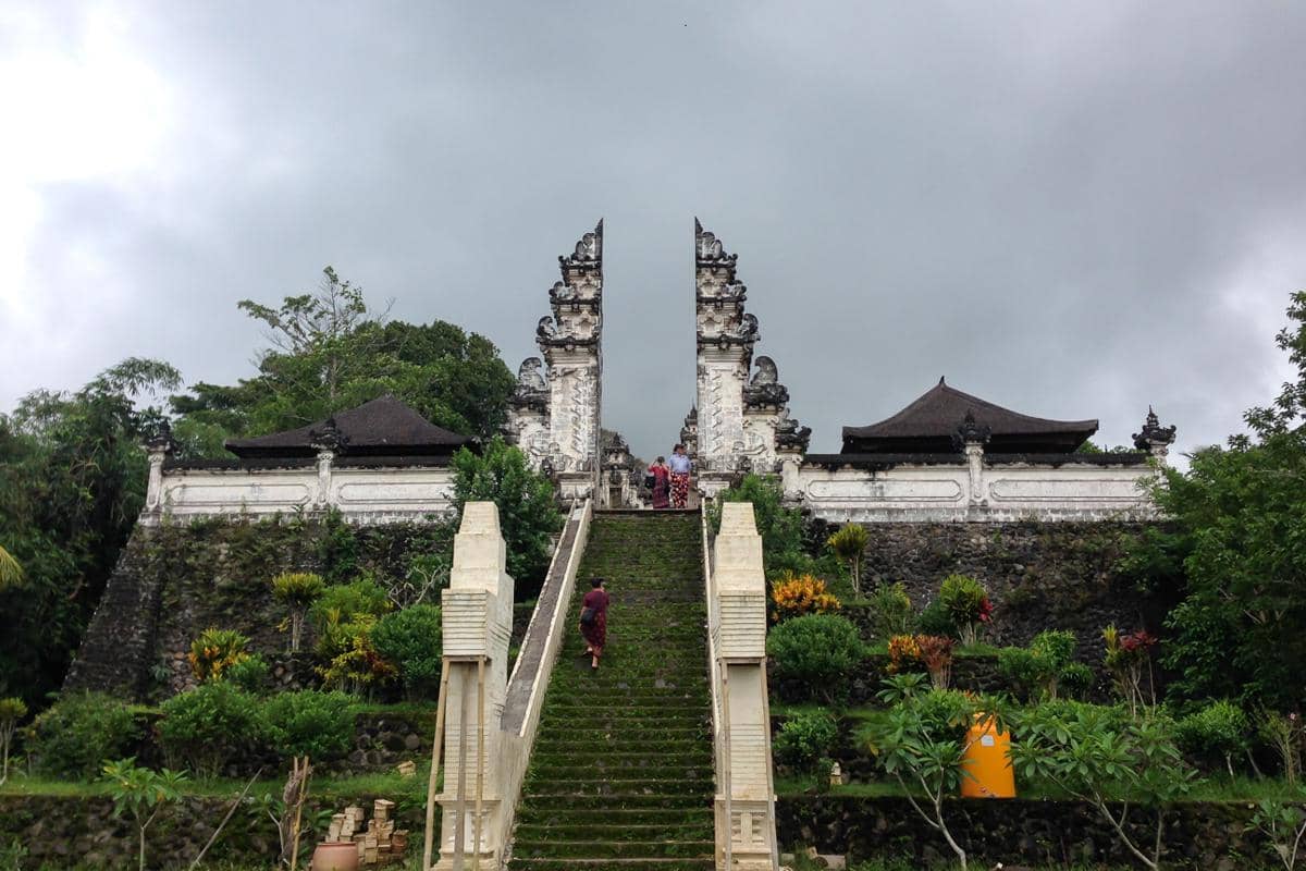 suasana di Pura Lempuyang (dok.pribadi/Natalia Indah)