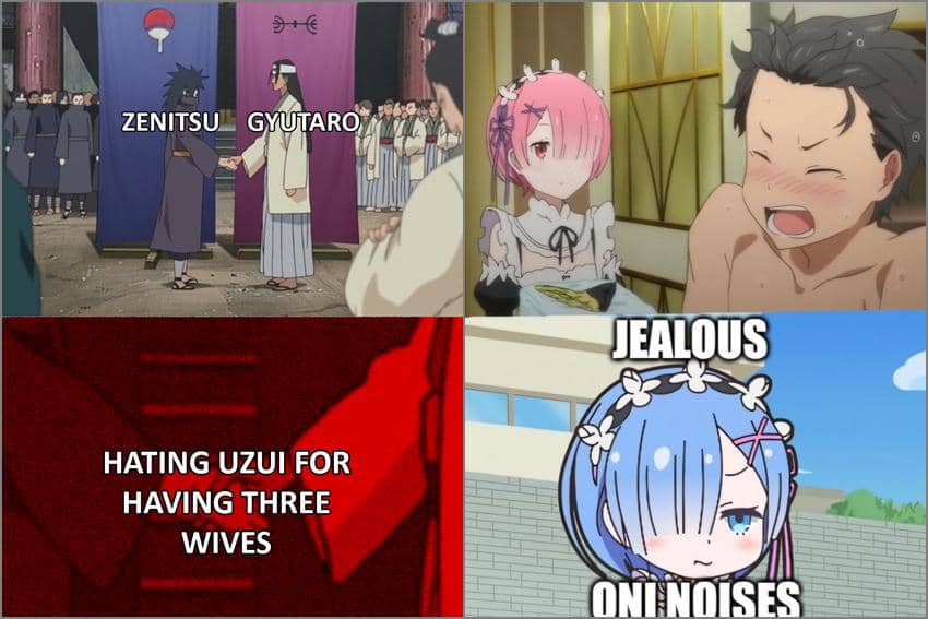 8 Meme Anime tentang Cemburu, Banyak yang Iri Hati!