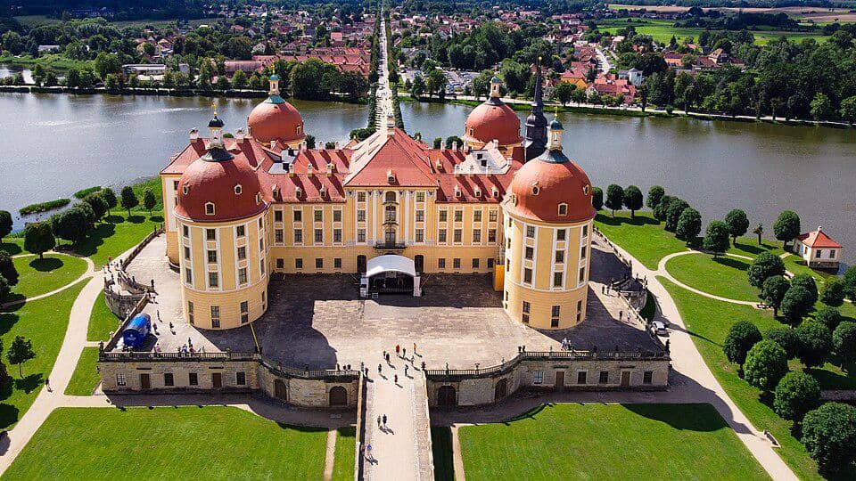Istana Moritzburg di Jerman
