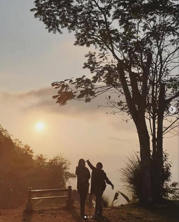 pemandangan sunrise di Bukit Surga (instagram.com/bukitsurgakarangasem)