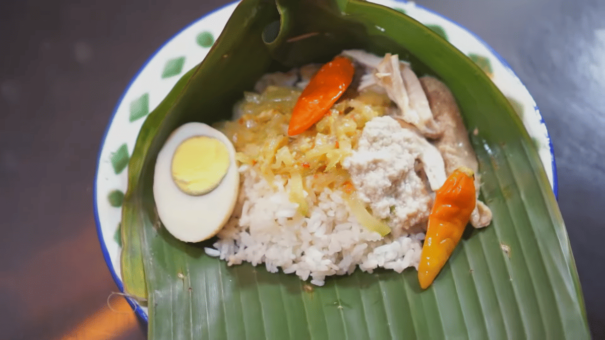 Nasi liwet Solo.