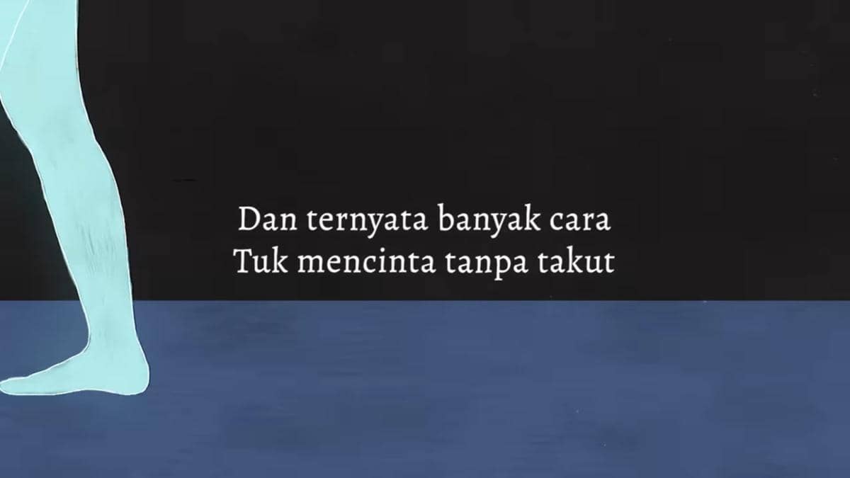 cuplikan video klip "Satu Langkah"