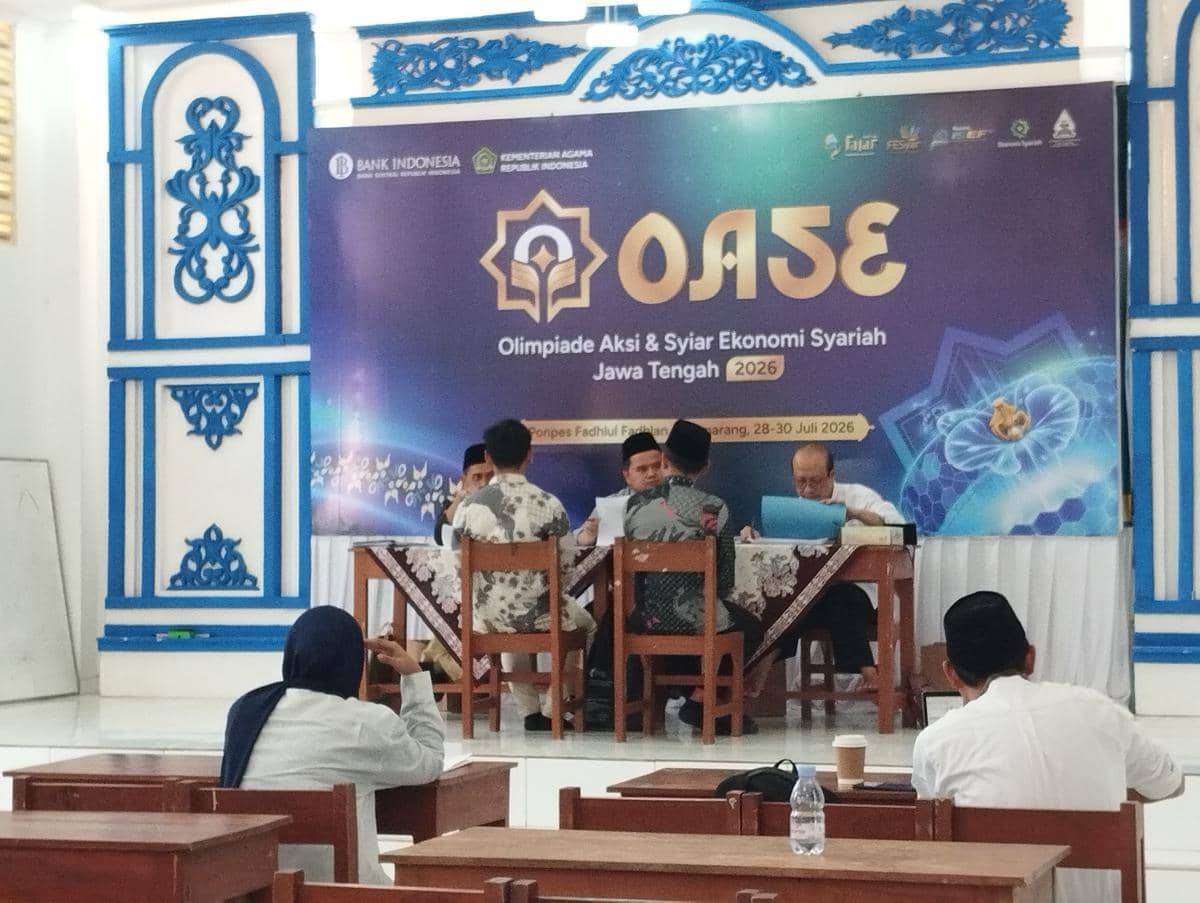 Olimpiade Aksi dan Syiar Ekonomi Syariah (OASE) 2026 yang diadakan Kantor Perwakilan Bank Indonesia (BI) Provinsi Jawa Tengah, 28–30 Juli 20