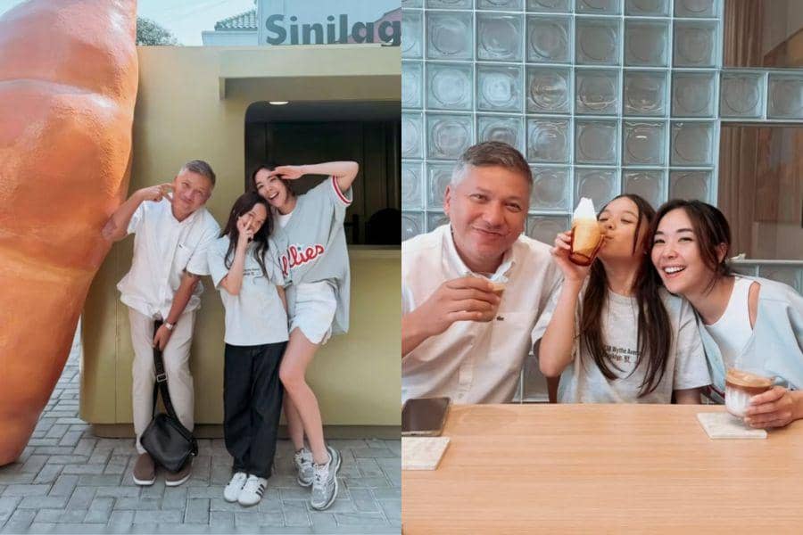 OOTD Gisel dan Gempi saat Family Time, Simpel nan Comfy!