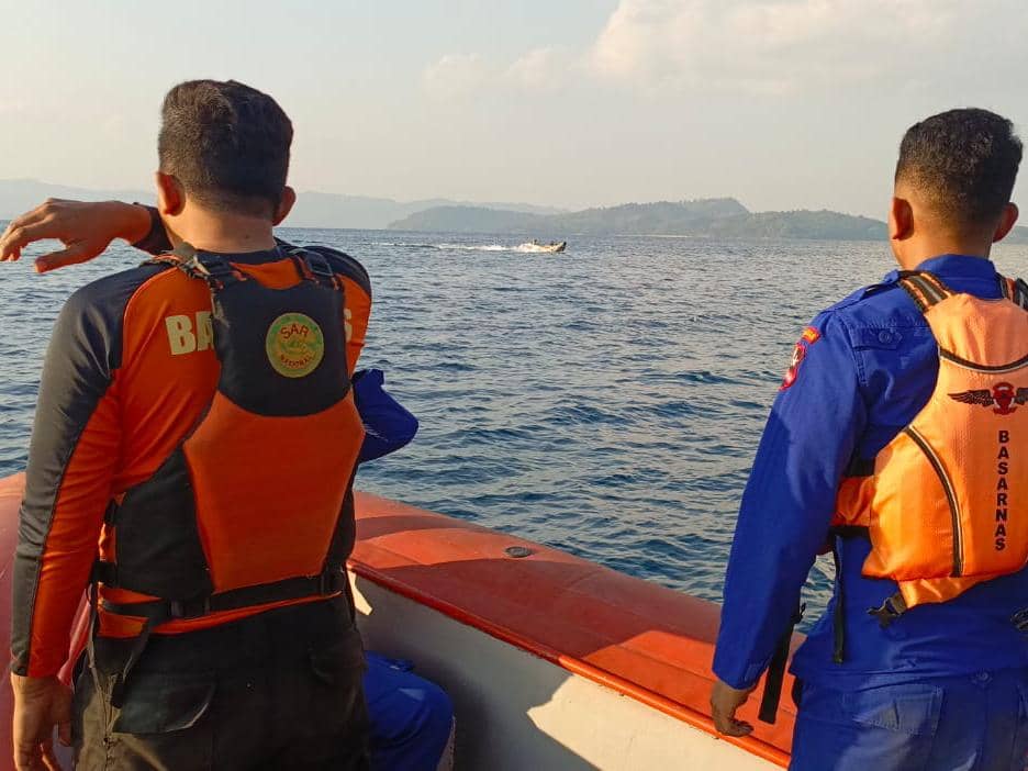 ABK Hilang di Perairan Laut Pesawaran, Tim SAR Perluas Area Pencarian