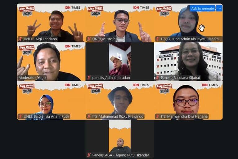 Pro-Kontra AI, UNEJ Kalahkan ITS di Penyisihan Liga Debat Mahasiswa 2026
