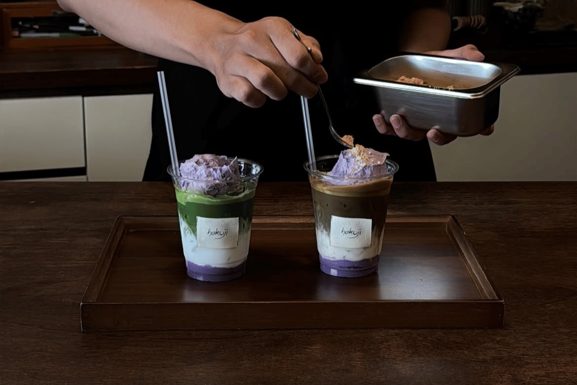 ube matcha favorit di Jakarta