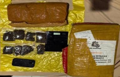 6 Kg Ganja Tujuan Bali Disita di Bakauheni, Duo Mahasiswa Ditangkap