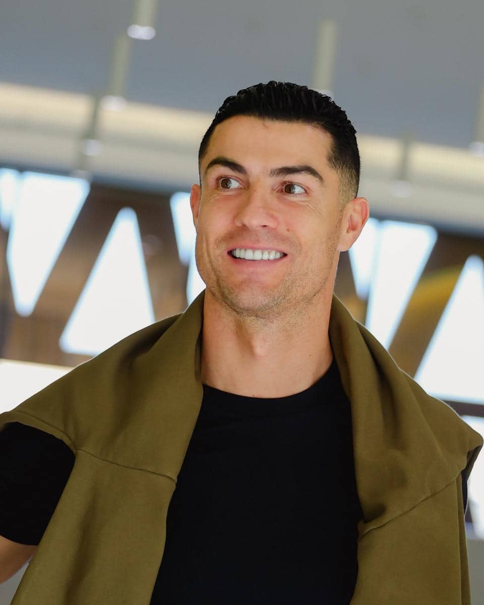 Cristiano Ronaldo dalam potret yang dibagikan melalui akun Instagram pribadinya, sebagaimana tercantum dalam keterangan foto.