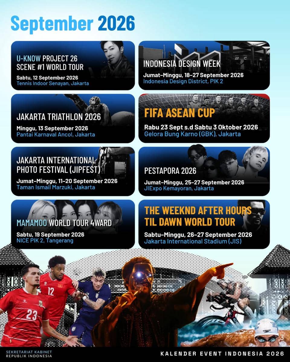 Unggahan akun di Instagram soal FIFA ASEAN Cup 2026. (instagram.com/kemkomdigi)