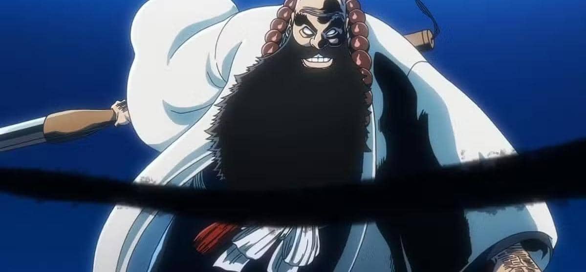Karakter Ichibei Hyosube tampil dalam cuplikan resmi anime Bleach yang diproduksi oleh Studio Pierrot.
