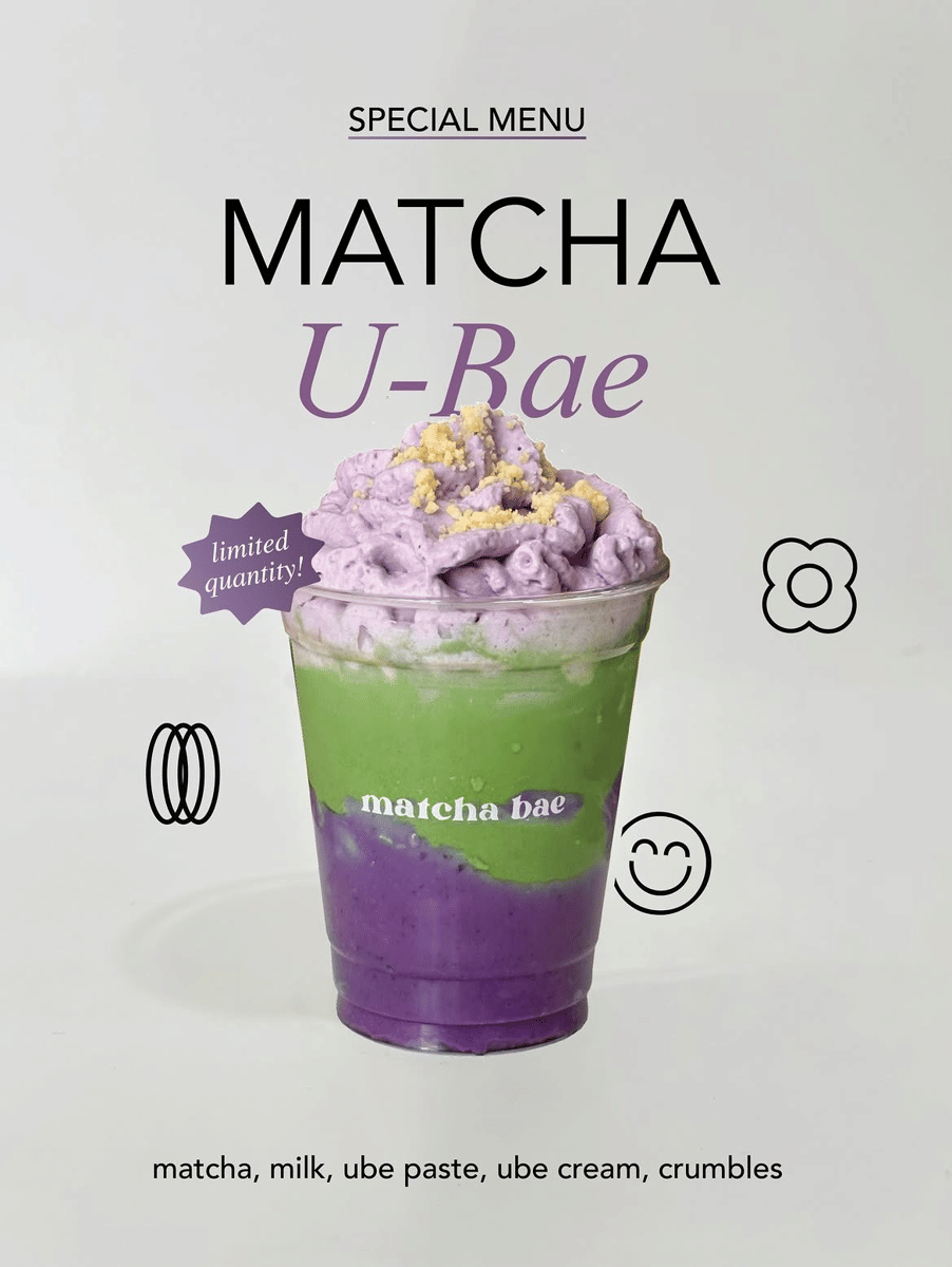 ube matcha favorit di Jakarta