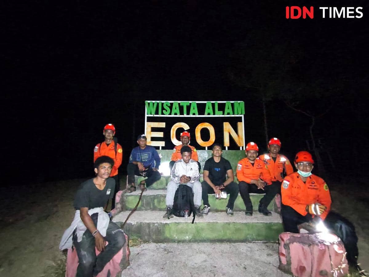 Tim SAR Selamatkan Dua Pendaki Tersesat di Gunung Egon NTT