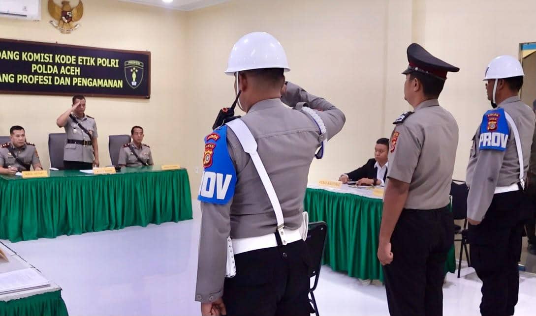 Polisi Pecat Polisi Perampokan Toko Emas di Aceh Selatan
