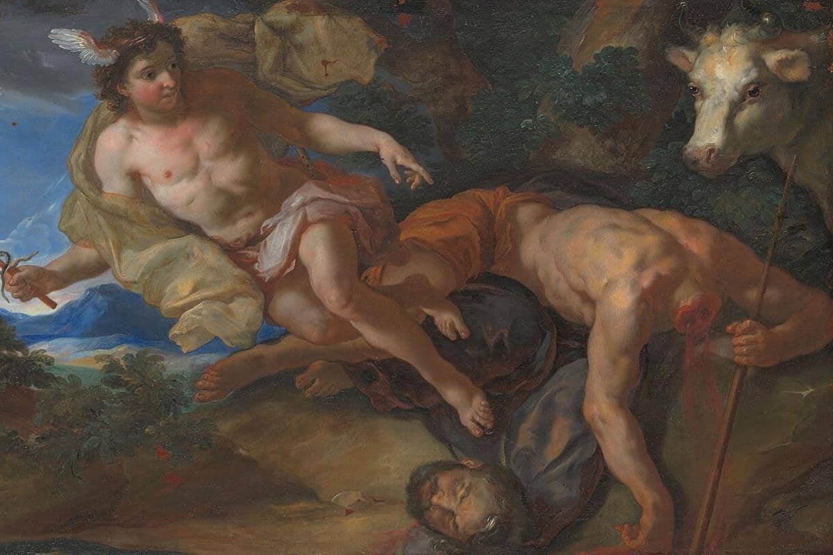 Mercury (Hermes) dan Argos