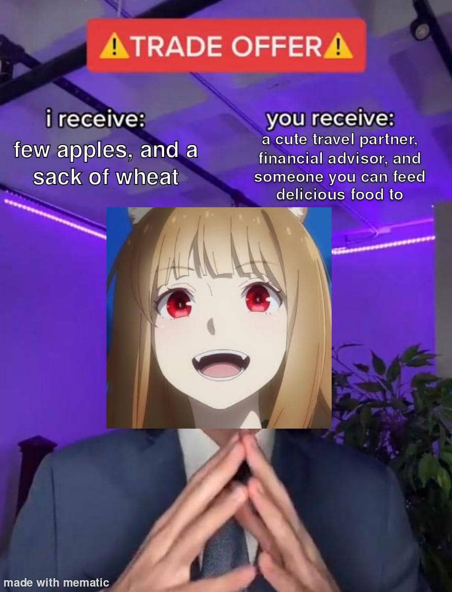meme anime tentang barter
