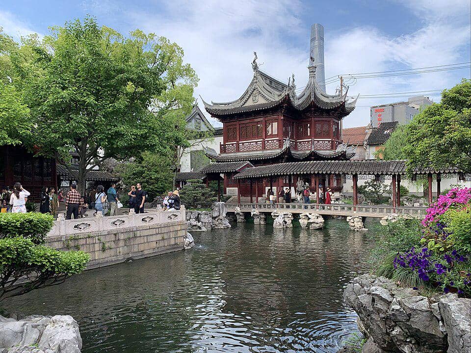 potret Yuyuan Garden, Shanghai