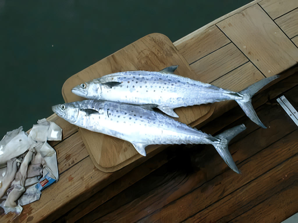 ilustrasi ikan tenggiri