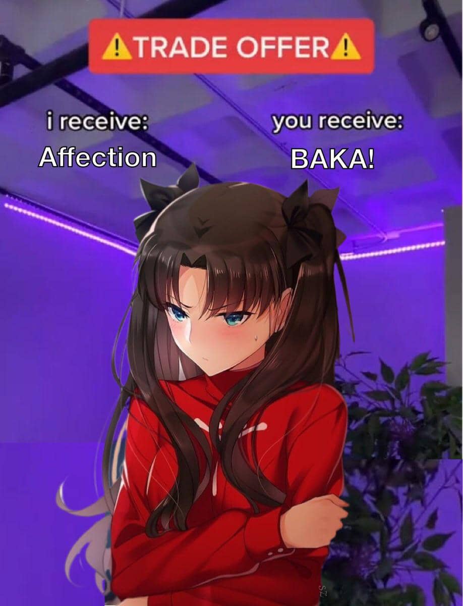 meme anime tentang barter