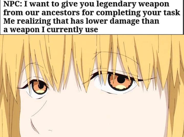 meme anime tentang barter