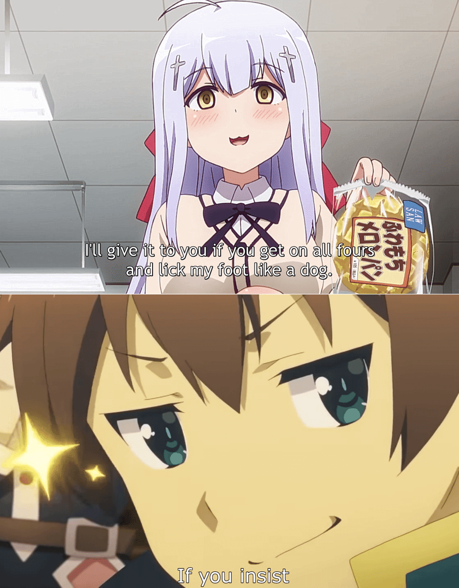 meme anime tentang barter