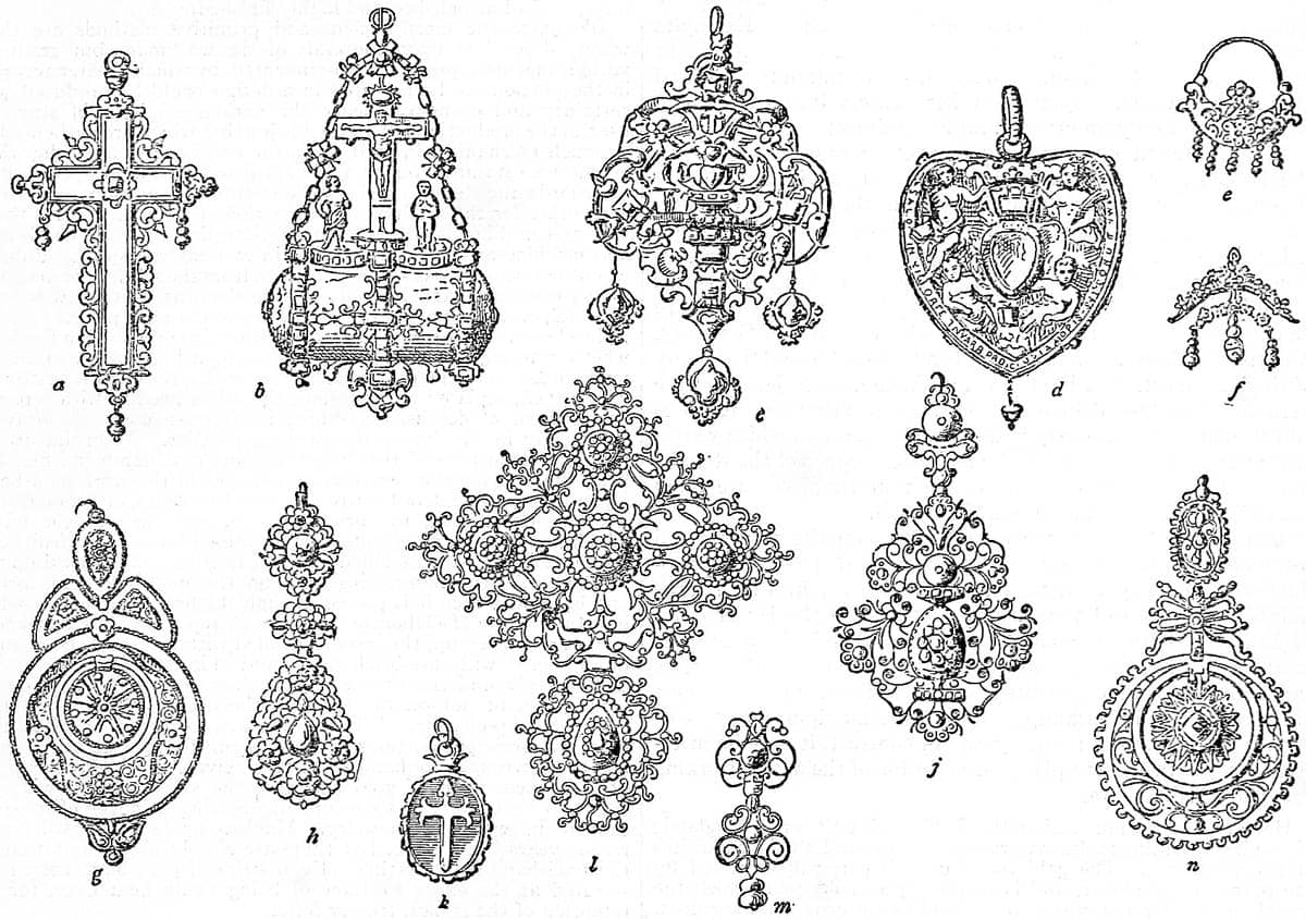 desain khas perhiasan pada masa Renaisans