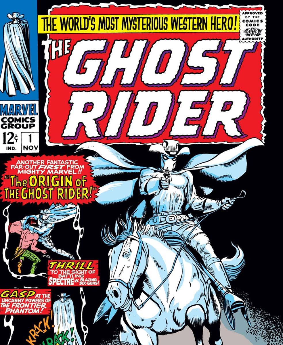 cover comic the ghost rider 1967