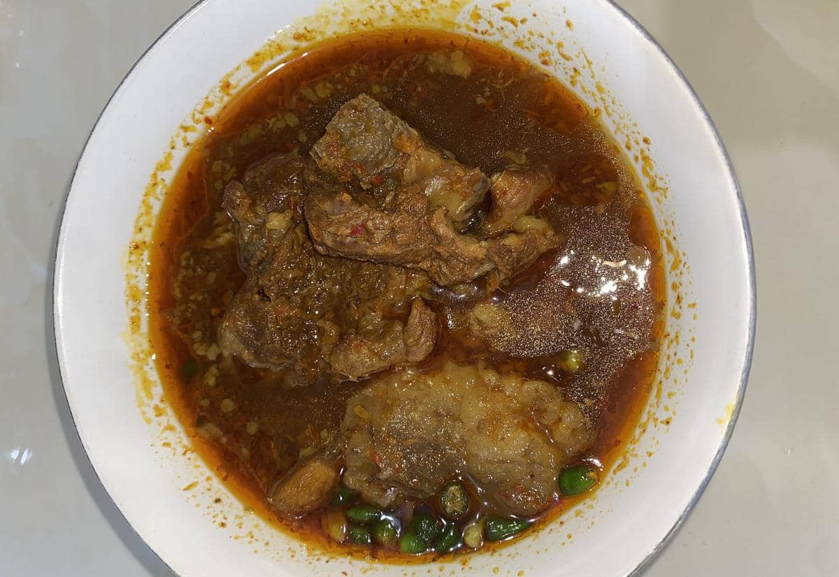 Resep Pindang Tulang Palembang, Gurih Asamnya Menyegarkan