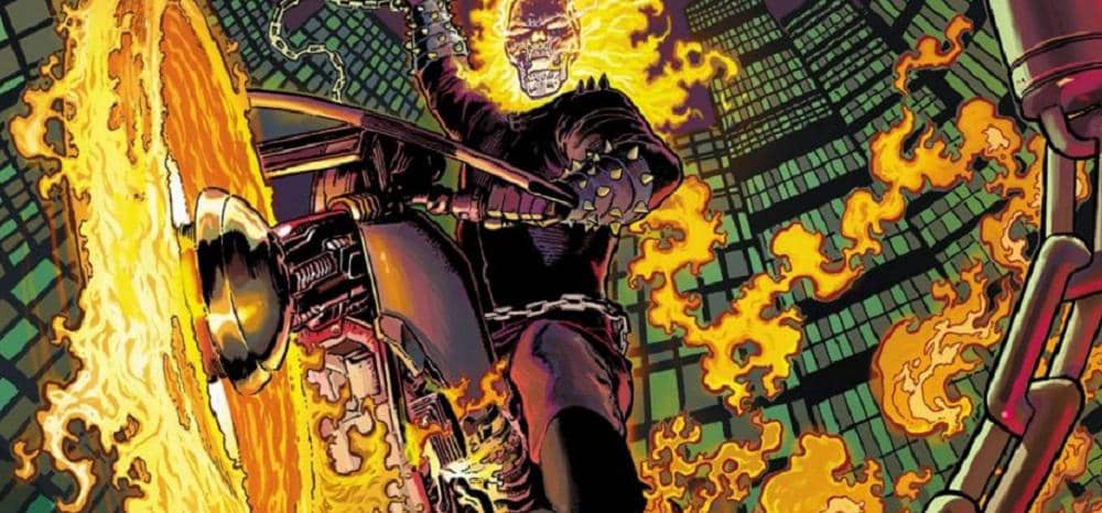 ghost rider versi Johnny Blaze 