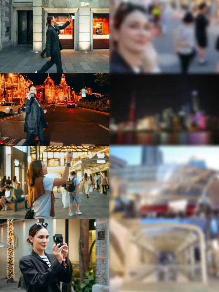 Luna Maya saat liburan di Shanghai