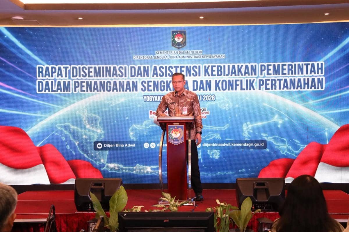 Kemendagri Dorong Pemda Percepat Penyelesaian Sengketa & Konflik Pertanahan