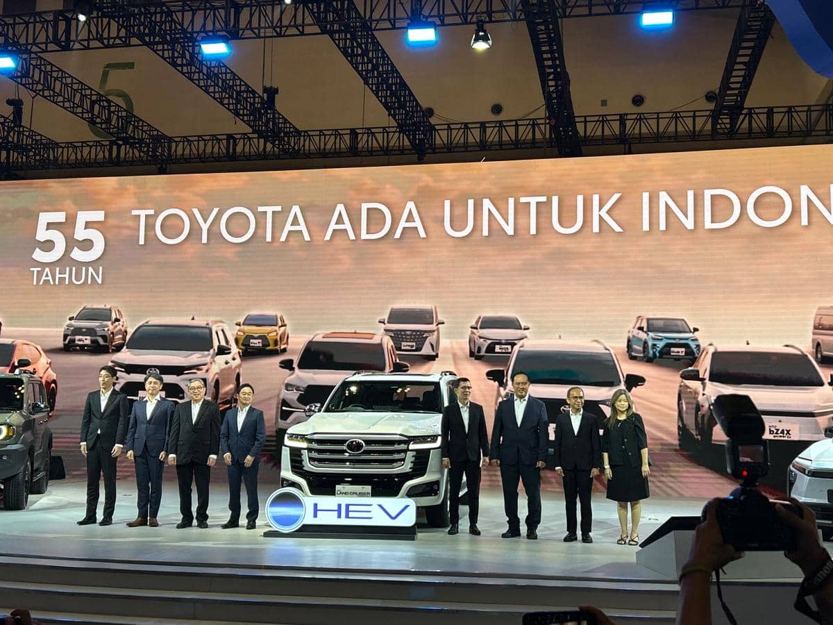 Toyota bawa tiga model kendaraan baru di GIIAS 2026.