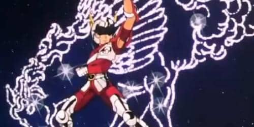 Ilustrasi jurus tenaga dalam Cosmo dalam anime Saint Seiya, yang menjadi sumber tenaga bagi seluruh kehidupan.