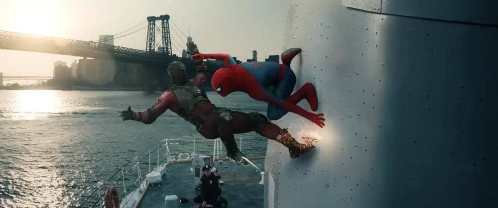 Cuplikan trailer film Spider-Man: Brand New Day dari Marvel Studios sebagai materi promosi film superhero.