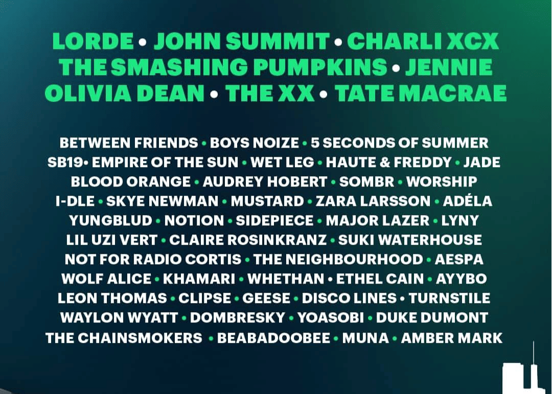 Jadwal Lollapalooza 2026