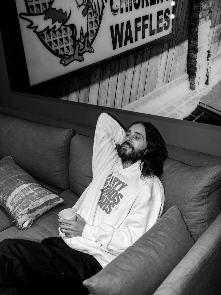 Jared Leto dalam potret yang diunggah melalui akun Instagram pribadinya di instagram.com/jaredleto.