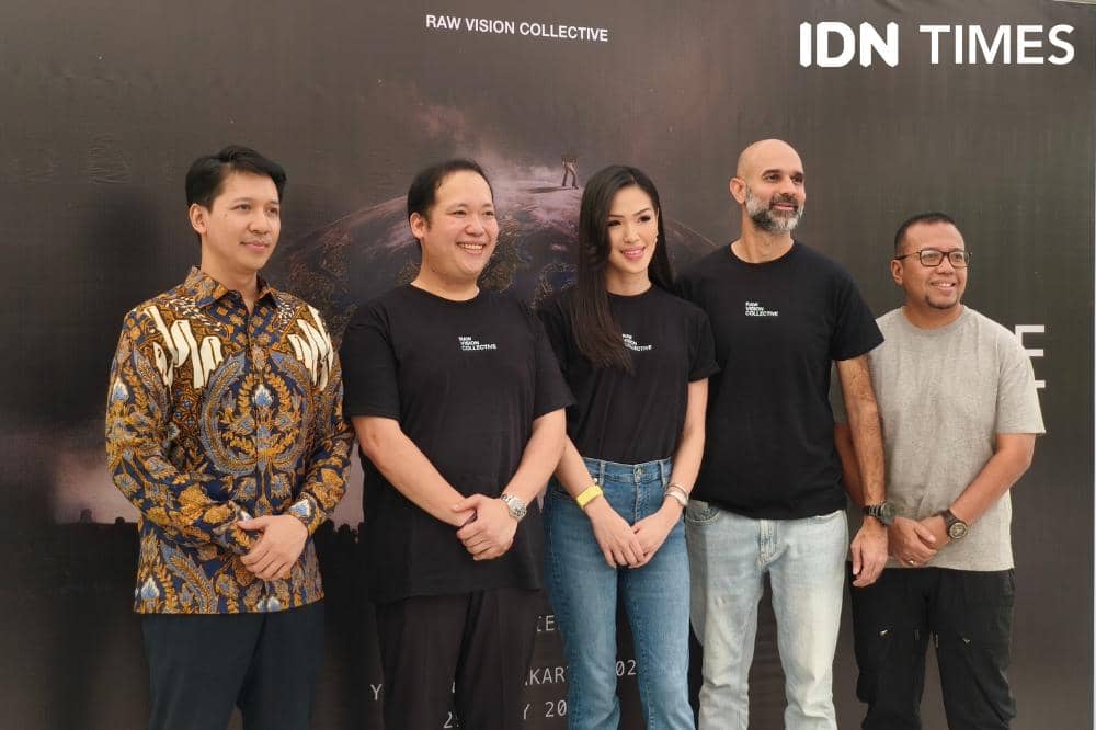 Potret press conference konser Kanye West, Ye Live in Jakarta, yang digelar promotor di Jakarta pada Rabu (29/7/2026) (IDN Times/Juan Dwi)