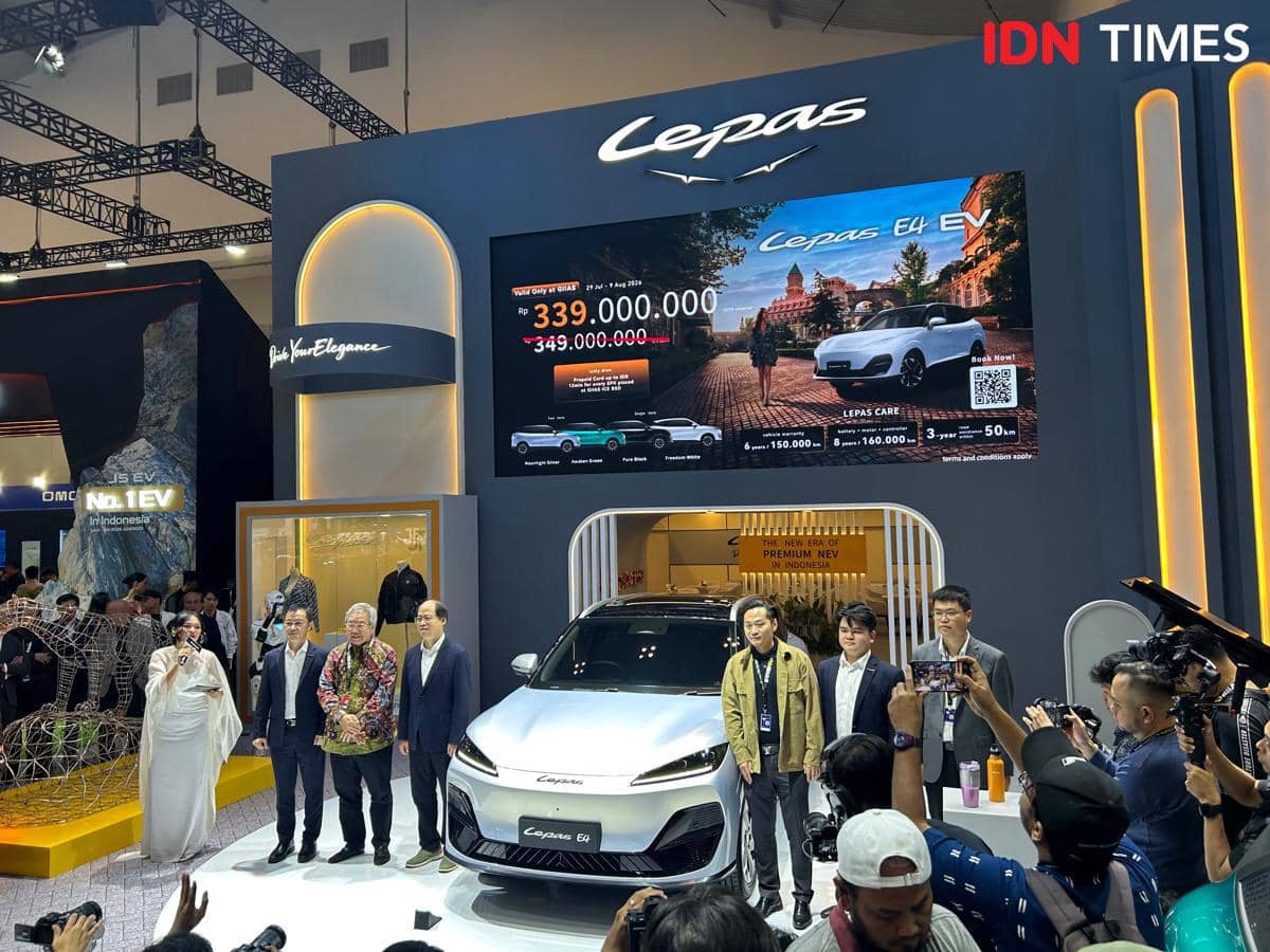 Lepas E4 Dibanderol Rp339 Juta Khusus di GIIAS 2026