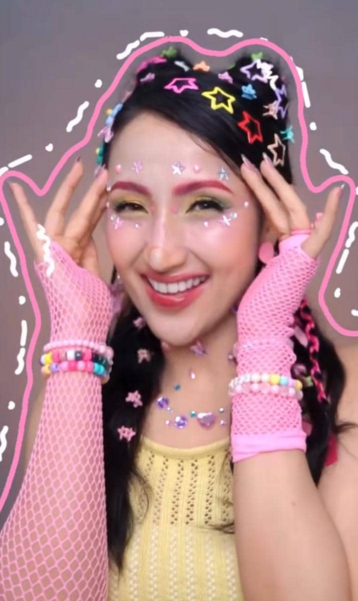 Seleb tren makeup Naykilla