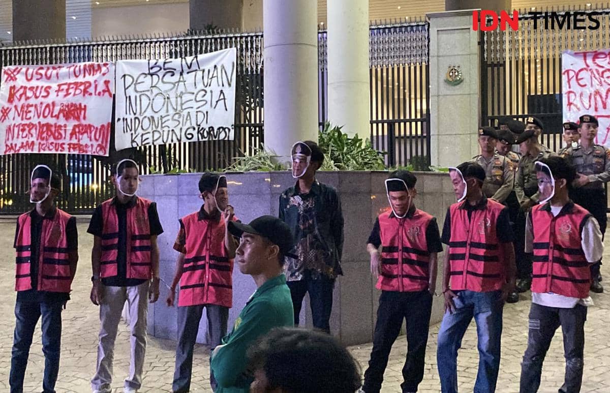 Mahasiswa Demo Kejagung, Minta Rumah Febrie Adriansyah Digeledah