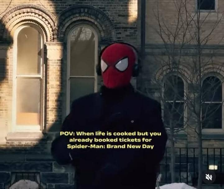 8 Meme Pesan Tiket Film Spider-Man, Lega Udah Pesan Jauh Hari