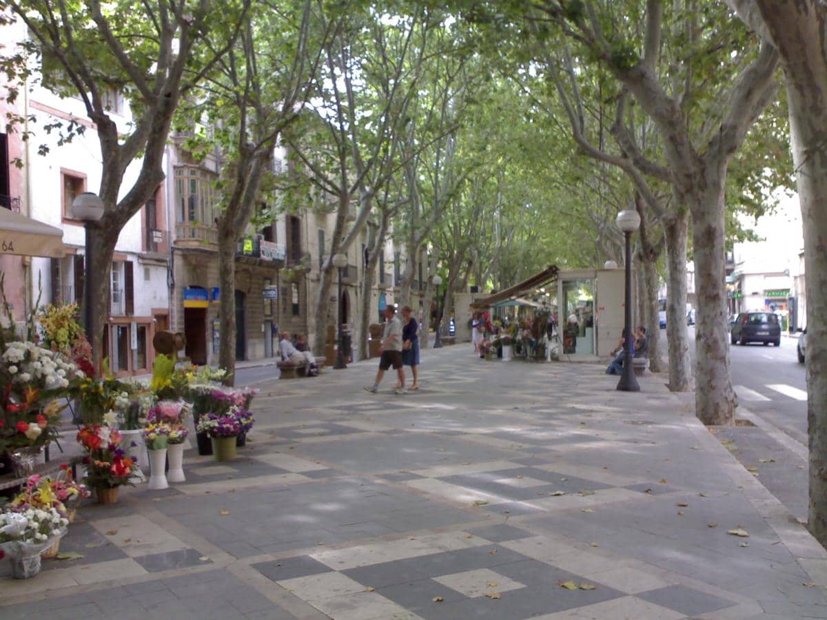 potret Las Ramblas, Barcelona