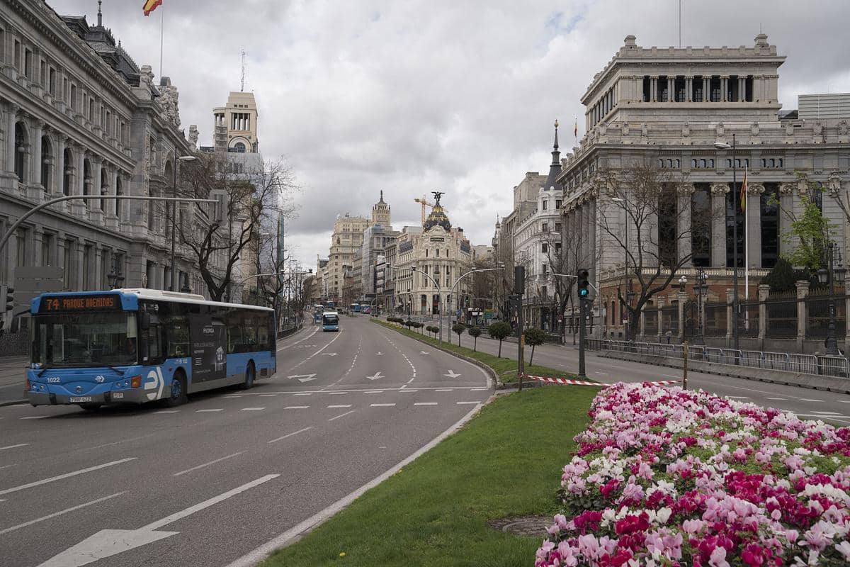 potret Calle de Alcalá, Madrid