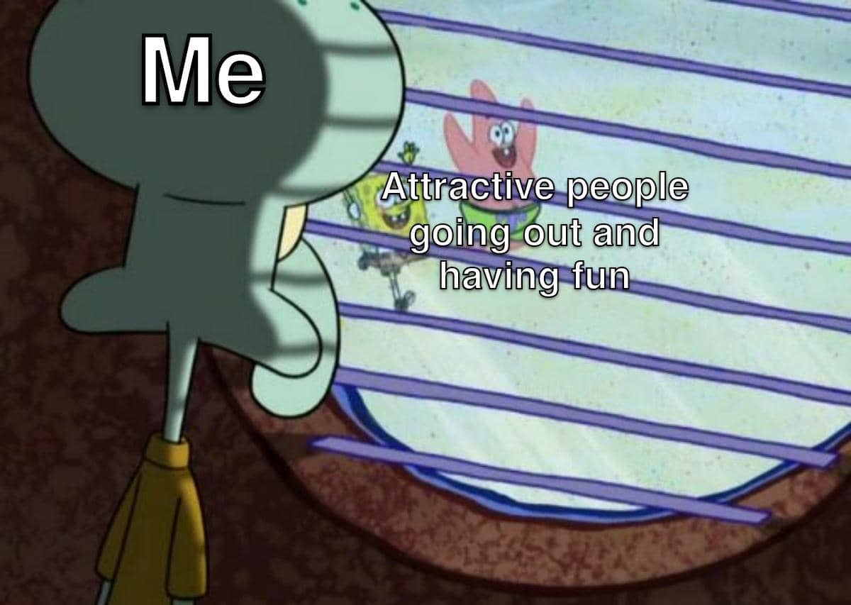8 Meme SpongeBob tentang Kecemburuan, Iri sama Orang Lain?