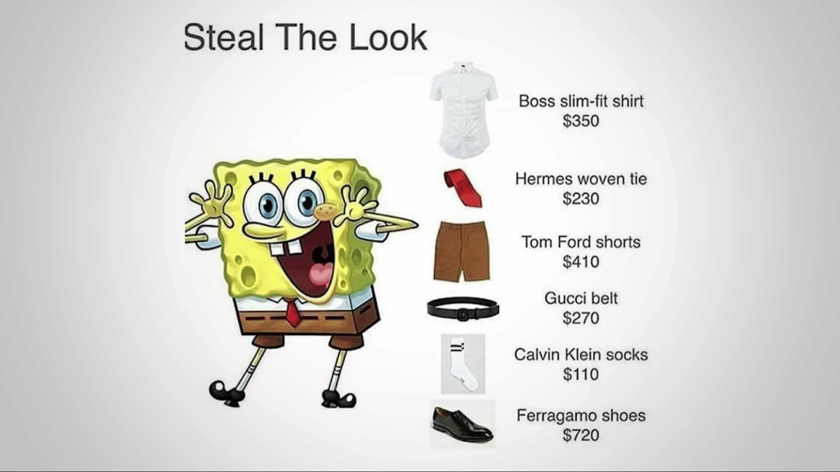 meme kartun tentang kaus kaki